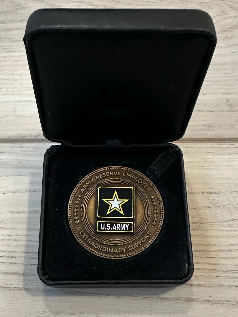 VTG U.S. Army Reserve Employer “Extraordinary Support” Coin